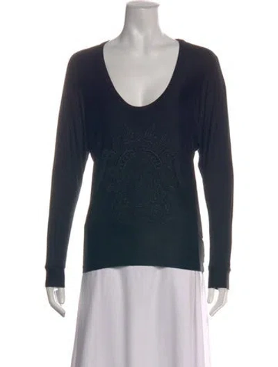 Pre-owned Gianfranco Ferre Vintage 2001 Top In Black