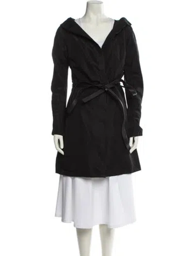 Pre-owned Gianfranco Ferre Vintage 2002 Coat W/ Tags In Black