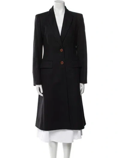 Pre-owned Gianfranco Ferre Vintage 2005 Coat In Black