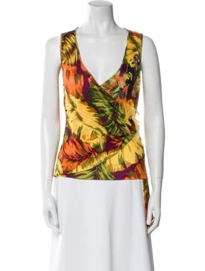 Pre-owned Gianfranco Ferre Vintage 2005 Top In Multi