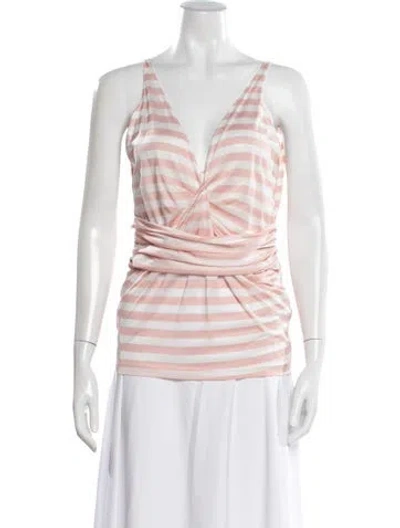 Pre-owned Gianfranco Ferre Vintage 2010 Top In Pink