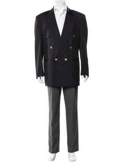 Pre-owned Gianfranco Ferre Vintage Blazer In Blue