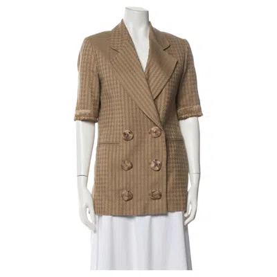 Pre-owned Gianfranco Ferre Vintage Blazer In Brown