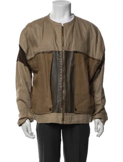 Pre-owned Gianfranco Ferre Vintage Late 1980's - Early 1990's Jacket In Brown