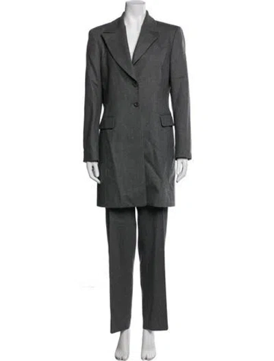 Pre-owned Gianfranco Ferre Vintage Late 1980's - Early 1990's Pantsuit In Grey