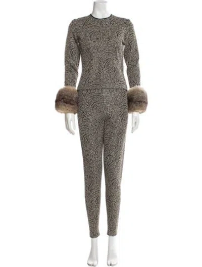 Pre-owned Gianfranco Ferre Vintage Late 1980's - Early 1990's Pantsuit In Multi