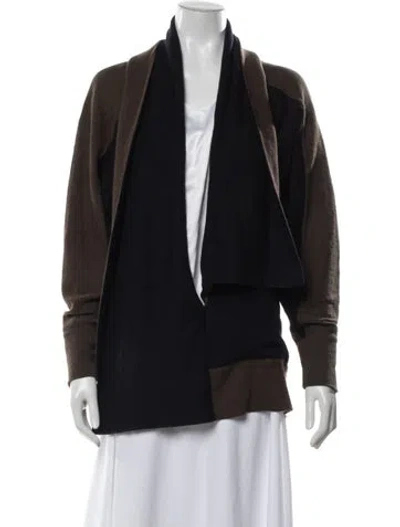 Pre-owned Gianfranco Ferre Vintage Late 1980's - Early 1990's Sweater In Blue/brown