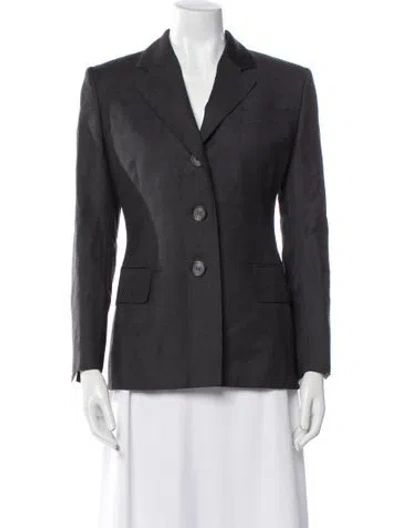 Pre-owned Gianfranco Ferre Vintage Late 1990's - Early 2000's Blazer In Gray