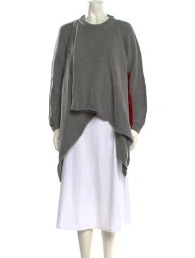 Pre-owned Gianfranco Ferre Vintage Late 1990's - Early 2000's Sweater In Gray