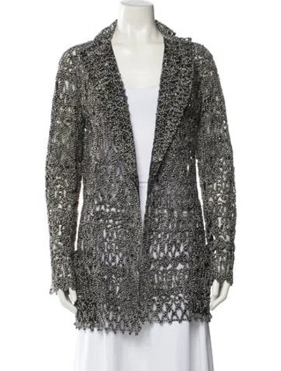 Pre-owned Gianfranco Ferre Vintage Late 2000's - Early 2010's Evening Jacket In Gray