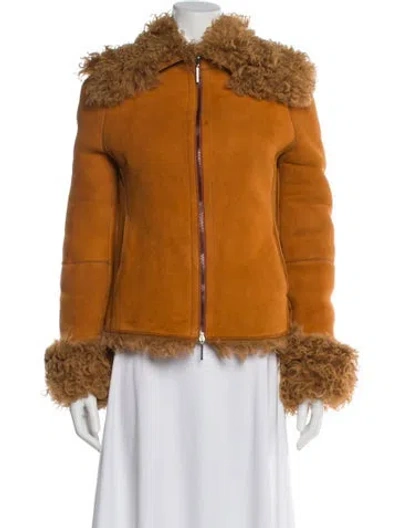 Pre-owned Gianfranco Ferre Vintage Late 2000's - Early 2010's Jacket In Orange