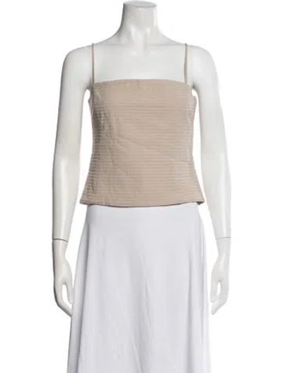 Pre-owned Gianfranco Ferre Vintage Late 2000's - Early 2010's Top In Neutrals