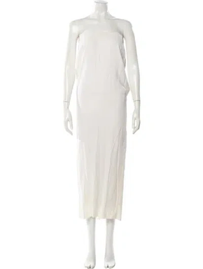 Pre-owned Gianfranco Ferre Vintage Midi Length Dress In Neutral