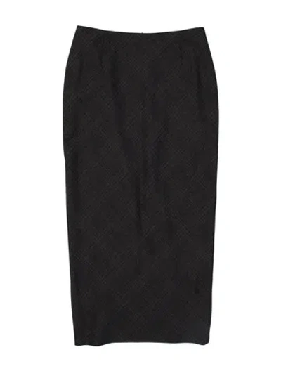 Pre-owned Gianfranco Ferre Vintage Midi Length Skirt In Multi