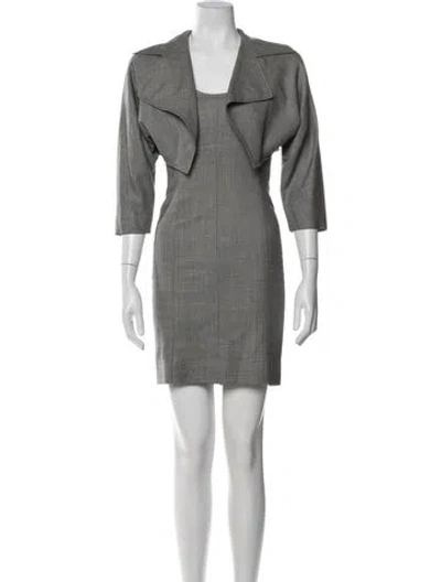 Pre-owned Gianfranco Ferre Vintage Mini Dress In Multi