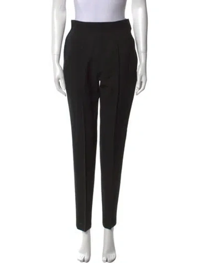Pre-owned Gianfranco Ferre Vintage Straight Leg Pants In Black