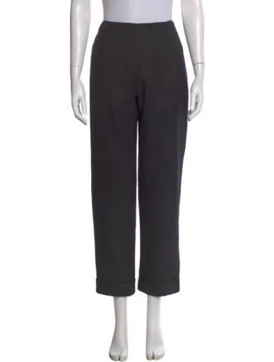 Pre-owned Gianfranco Ferre Vintage Straight Leg Pants In Gray