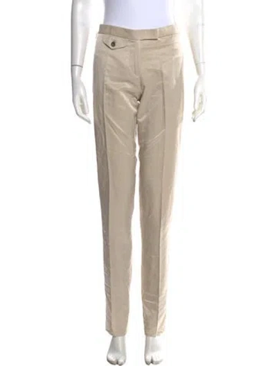 Pre-owned Gianfranco Ferre Vintage Straight Leg Pants In Neutral