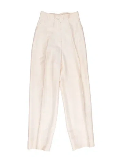Pre-owned Gianfranco Ferre Vintage Straight Leg Pants In Neutral