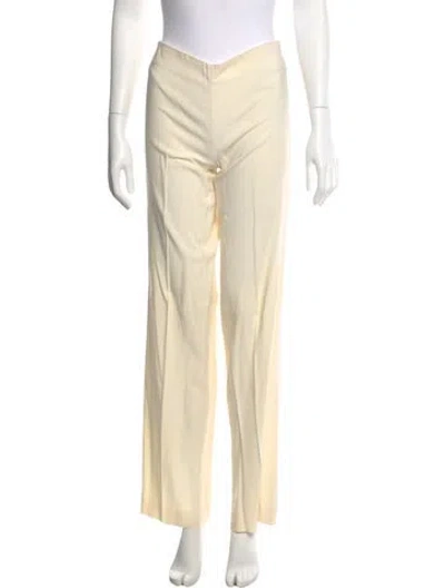 Pre-owned Gianfranco Ferre Wide Leg Pants In Neutral