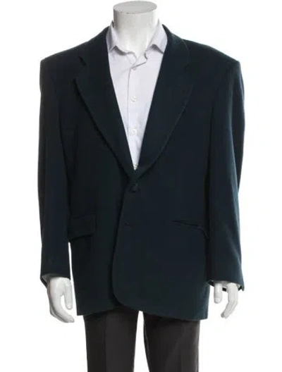Pre-owned Gianfranco Ferre Wool Blazer In Green