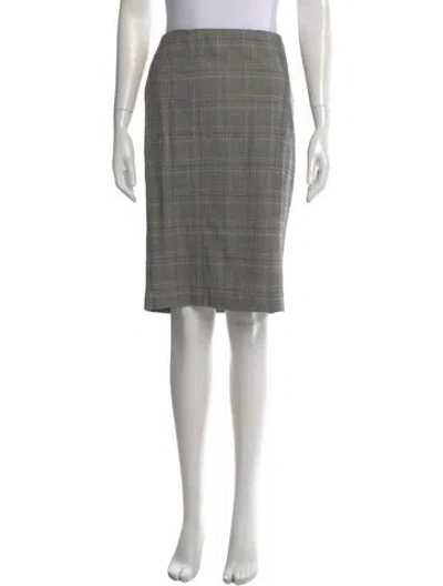 Pre-owned Gianfranco Ferre Wool Knee-length Skirt