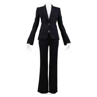 Pre-owned Gianfranco Ferre Cclassic Black Tailored Suit