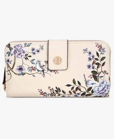 Giani Bernini Aio Quilted Wallet, Macy's Exclusive In Red