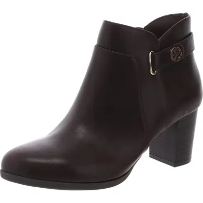 Giani Bernini Artemyss Womens Microsuede Heels Ankle Boots In Multi
