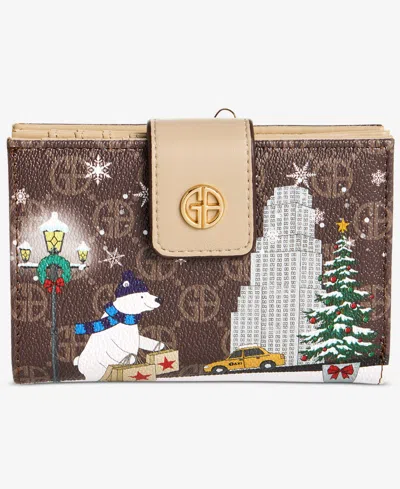 Giani Bernini Bears Framed Indexer Wallet, Macy's Exclusive