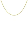 Giani Bernini Box Link 18" Chain Necklace In 18k Gold-plated Sterling Silver, Created For Macy's In Gold Over Silver