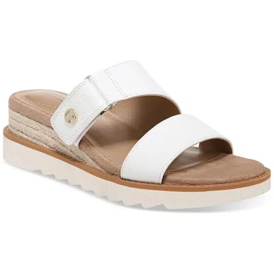 Giani Bernini Bryerr Womens Faux Leather Adjustable Espadrilles In Multi