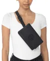 Giani Bernini Buckle Logo Fanny Pack, Created For Macy's In Black