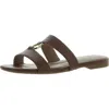 Giani Bernini Caitlynn Womens Embellished Faux Leather Slide Sandals In Multi