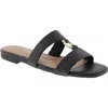 Giani Bernini Women's Caitlynn Memory Foam Ornamented Slip On Flat Sandals, Created For Macy's In Multi