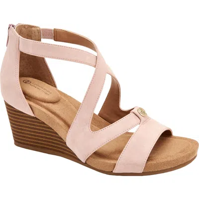 Giani Bernini Camdenn Womens Faux Leather Open Toe Wedge Sandals In Multi