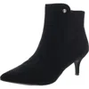 Giani Bernini Carminee Womens Solid Faux Suede Ankle Boots In Multi