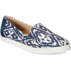 Giani Bernini Charaa Womens Padded Insole Canvas Slip-on Sneakers In Multi