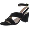 Giani Bernini Cheryll Womens Block Heel Faux Suede Ankle Strap In Multi