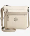 Giani Bernini Colorblock Pebble Crossbody, Created For Macy's In Papyrus,hu