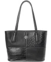 Giani Bernini Colorblocked Tote, Created For Macy's In Black