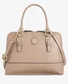 Giani Bernini Croc Dome Medium Satchel, Created For Macy's In Hummus