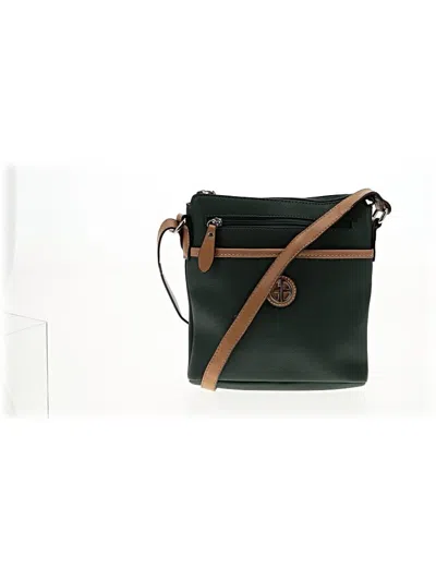 Pre-owned Giani Bernini Crossbody Bag In Green