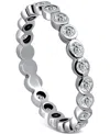 Giani Bernini Cubic Zirconia Ring (1-1/2 Ct. T.w.) In Sterling Silver, Exclusively At Macy's In Silver