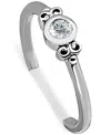 Giani Bernini Cubic Zirconia Bezel Fancy Toe Ring, Created For Macy's In Silver