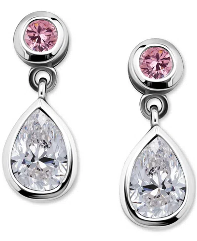 Giani Bernini Cubic Zirconia Drop Earrings In Sterling Silver (also In 18k Gold Over Sterling Silver), Exclusively