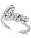 Giani Bernini Cubic Zirconia Love Script Toe Ring, Created For Macy's In Silver
