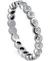 Giani Bernini Cubic Zirconia Ring (1-1/2 Ct. T.w.) In Sterling Silver, Exclusively At Macy's In Silver