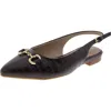 Giani Bernini Women's Emersynn Memory Foam Pointed Toe Slingback Flats, Created For Macy's In Multi