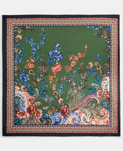 Giani Bernini Floral Square Scarf, Macy's Exclusive In Multi